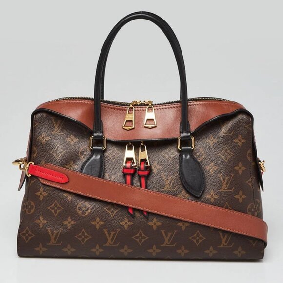 Louis Vuitton Monogram Canvas and Tricolor Leather Tuileries NM Bag - Picture 1 of 9